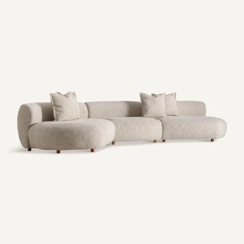Canapé Wenden blanc cassé Vical Home — vue 2