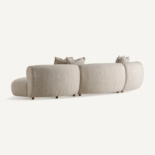 Canapé Wenden blanc cassé Vical Home — vue 3