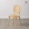 chaise bois d orme assise et dossier rotin ixia 44 5 cm naturel 1