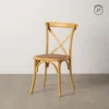 chaise bois d orme et rotin ixia 50 cm naturel 1