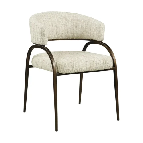 Chaise Charda beige angora Richmond Interiors