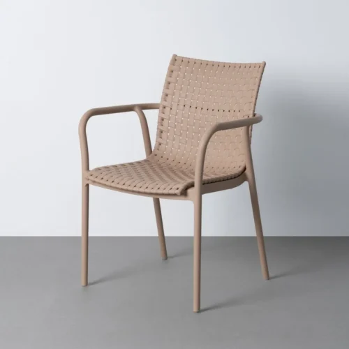 Tables et chaises de jardin Ixia Chaise de jardin avec accoudoirs polypropylène renforcé Ixia 61,5 cm