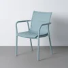 chaise de jardin avec accoudoirs polypropylene renforce ixia 61 5 cm bleu 1