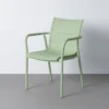 chaise de jardin avec accoudoirs polypropylene renforce ixia 61 5 cm vert 1