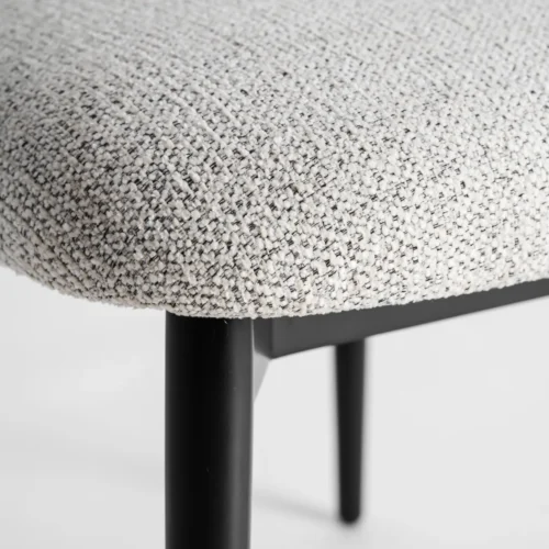Chaise Erlec gris et érable noir Vical Home — vue 6