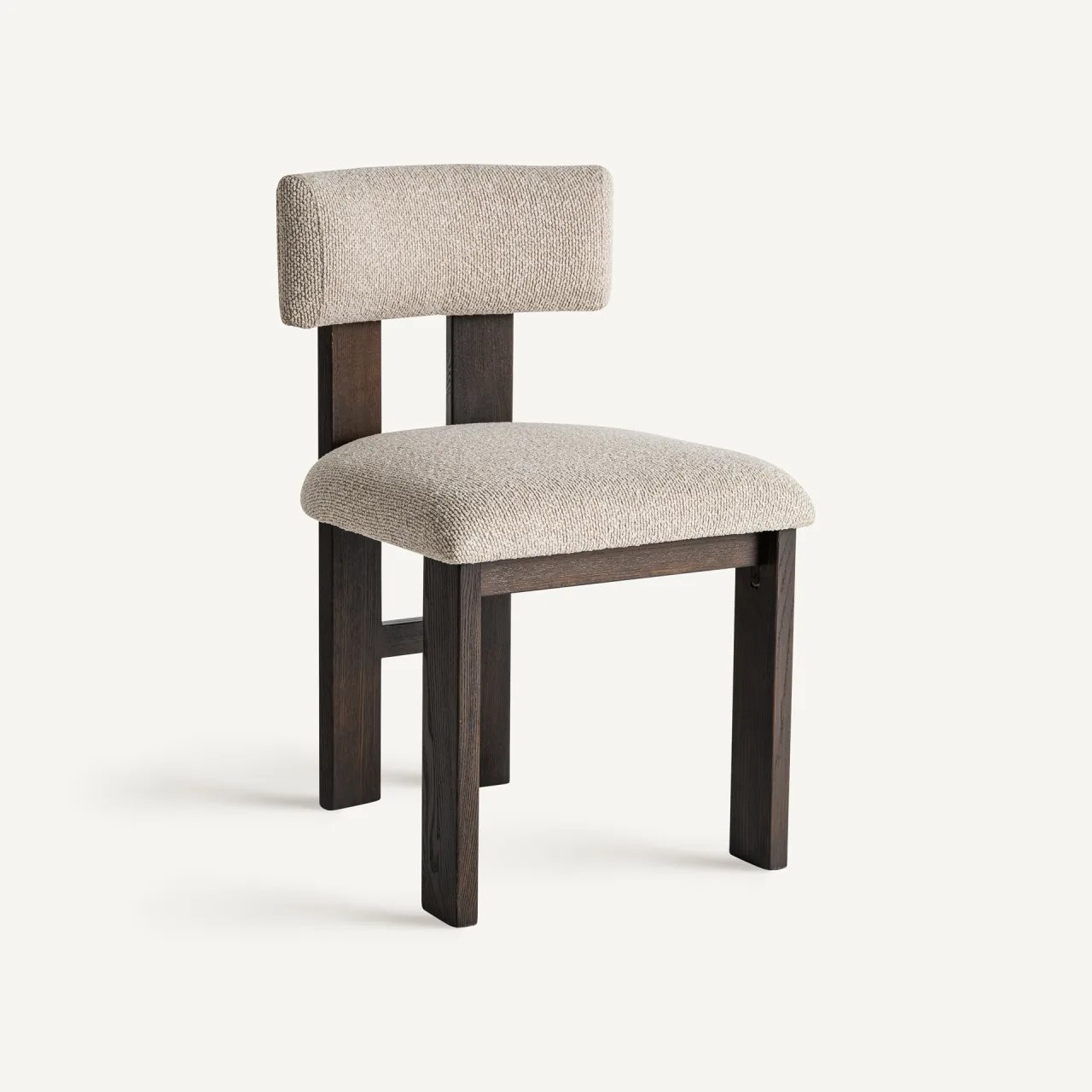 Chaise Evje beige et frêne lot de 2 Vical Home
