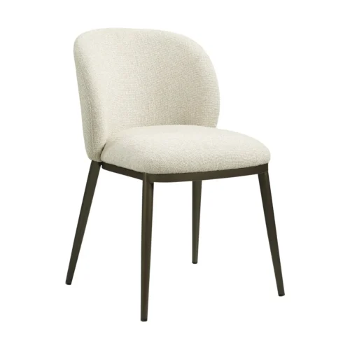 Chaises Richmond Interiors Chaise Gandy biscotti ignifugée Richmond Interiors