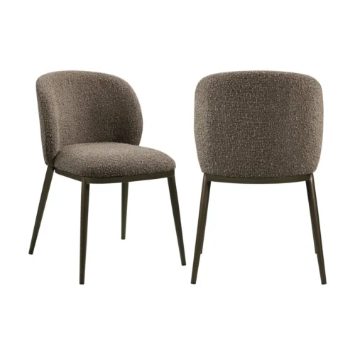 Chaise Gandy marron chunky Richmond Interiors — vue 2