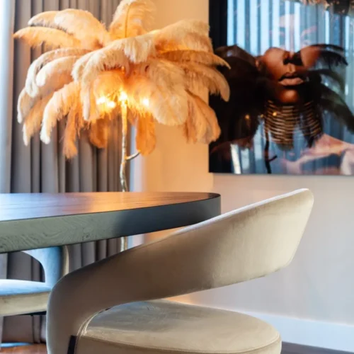 Chaise Gia marron chunky Richmond Interiors — vue 11