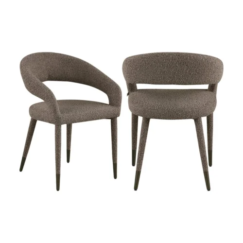 Chaise Gia marron chunky Richmond Interiors — vue 2