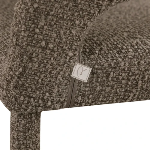 Chaise Gia marron chunky Richmond Interiors — vue 6