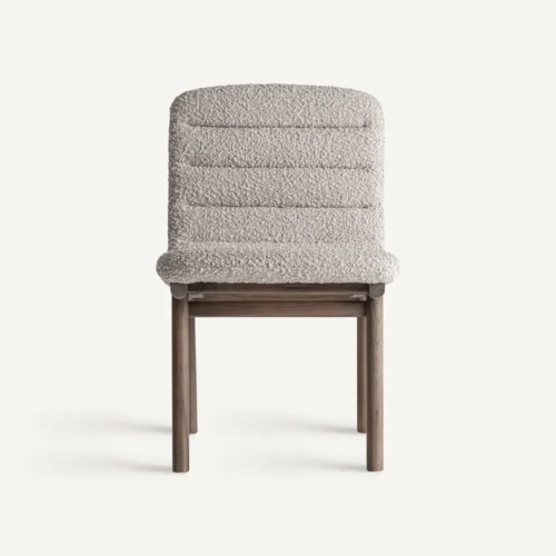 Chaise Jacquard orme clair et beige lot de 2 Vical Home — vue 2