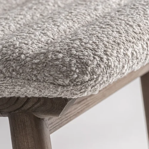 Chaise Jacquard orme clair et beige lot de 2 Vical Home — vue 5