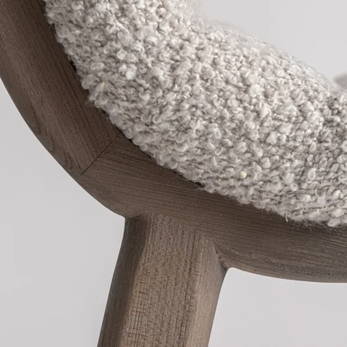 Chaise Jacquard orme clair et beige lot de 2 Vical Home — vue 7