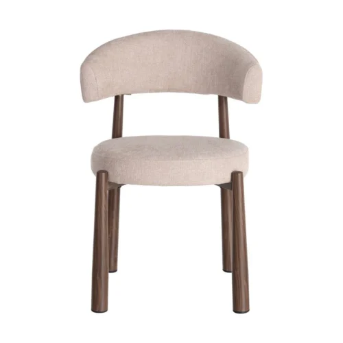Chaise large tissu et métal Ixia 56 cm — vue 8
