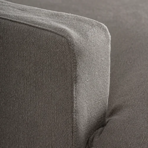Chaise longue Arsac lin gris Vical Home — vue 5