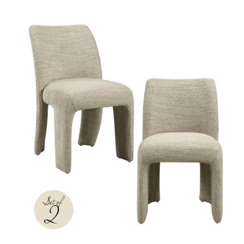 Chaise Maya natural softweave lot de 2 Richmond Interiors — vue 2