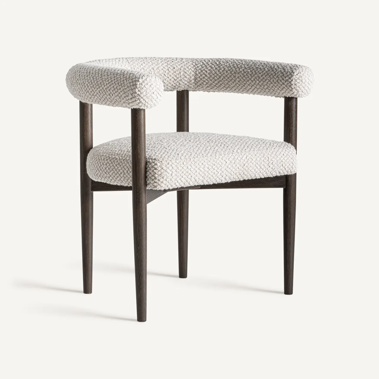 Chaise Neuffen frêne noir et gris Vical Home