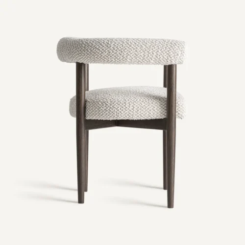 Chaise Neuffen frêne noir et gris Vical Home — vue 3