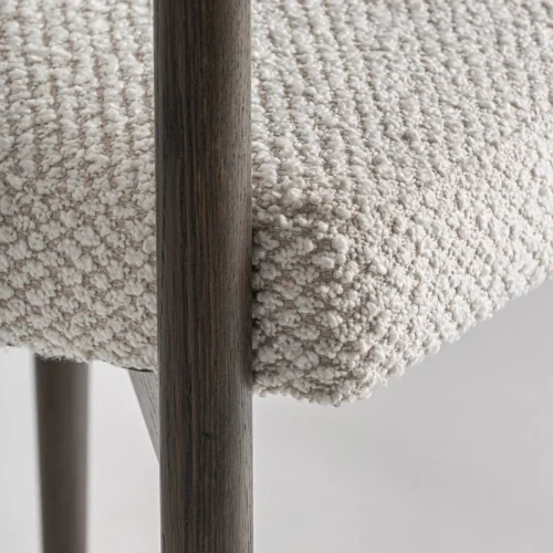 Chaise Neuffen frêne noir et gris Vical Home — vue 5