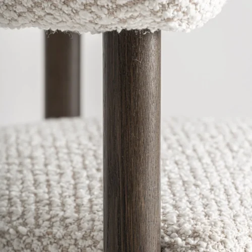 Chaise Neuffen frêne noir et gris Vical Home — vue 8