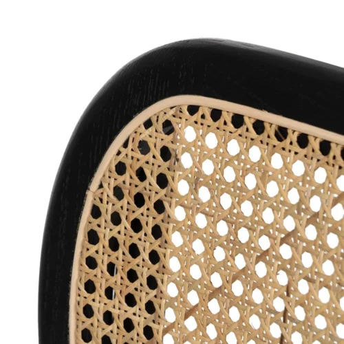 Chaise noire bois d'orme Ixia 45 cm — vue 7