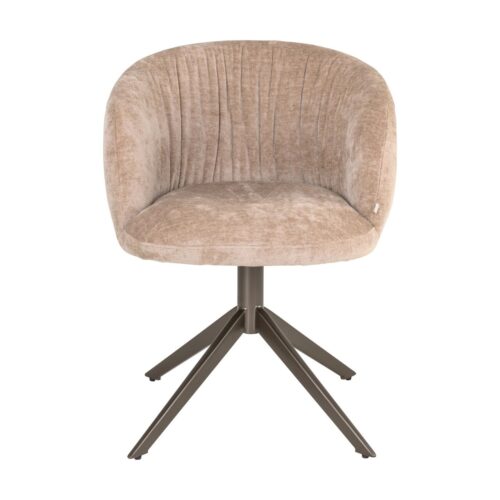 Chaise pivotante Cassi sable soft Richmond Interiors — vue 3