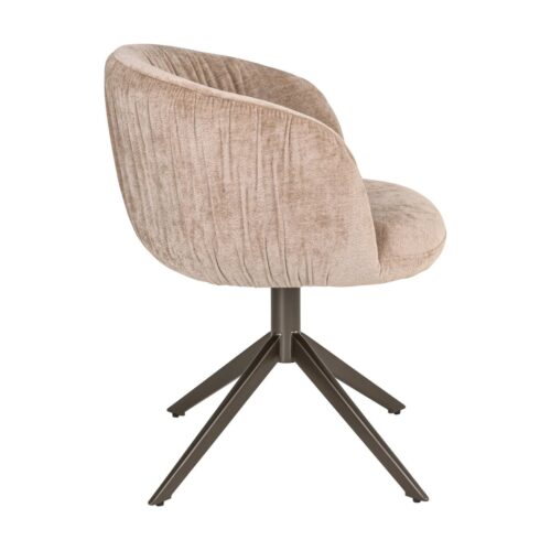 Chaise pivotante Cassi sable soft Richmond Interiors — vue 4