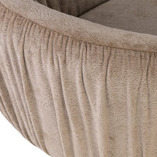 Chaise pivotante Cassi sable soft Richmond Interiors — vue 7