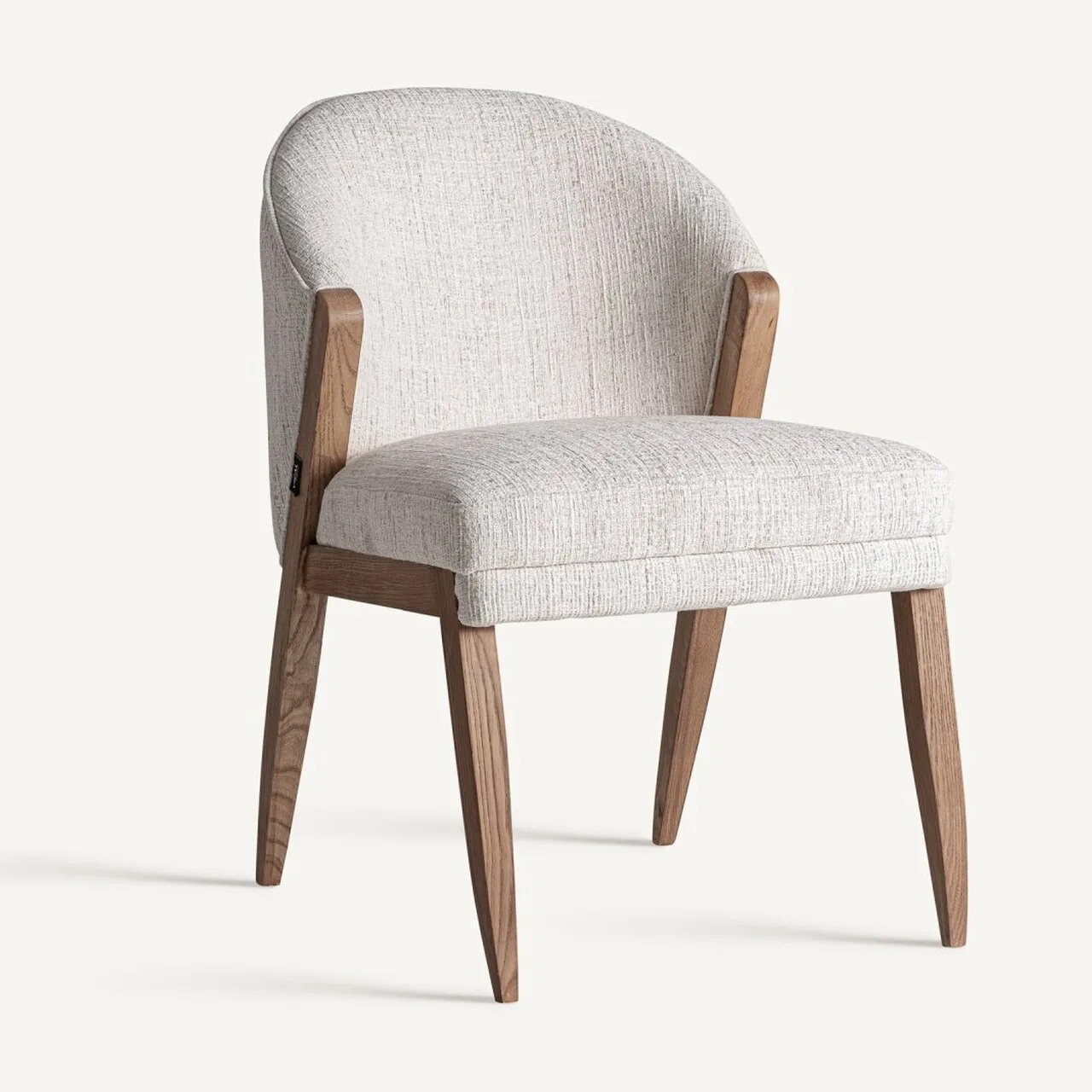 Chaise Prati bouclé beige Vical Home