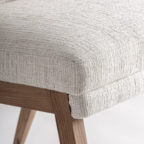 Chaise Prati bouclé beige Vical Home — vue 6
