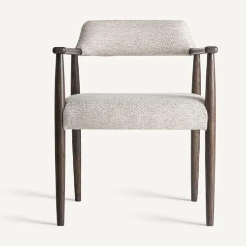 Chaise Staple frêne et gris Vical Home — vue 2