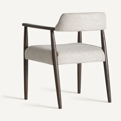 Chaise Staple frêne et gris Vical Home — vue 4