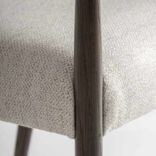 Chaise Staple frêne et gris Vical Home — vue 5