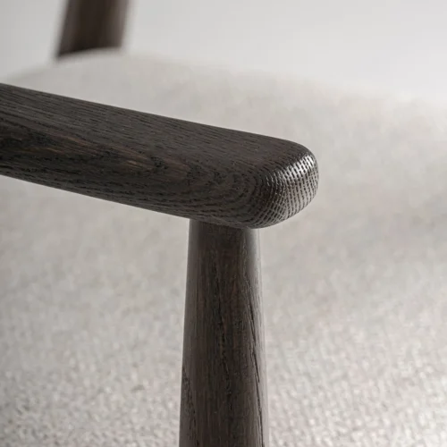Chaise Staple frêne et gris Vical Home — vue 6