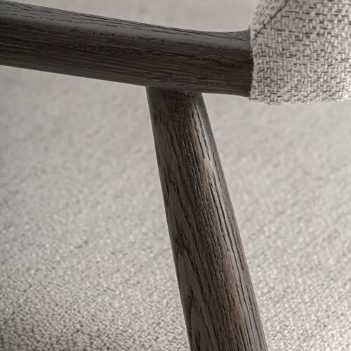 Chaise Staple frêne et gris Vical Home — vue 7
