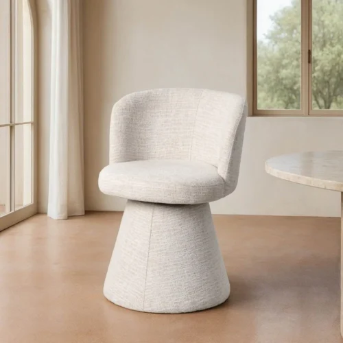 Chaise tissu retour automatique Ixia 55 cm
