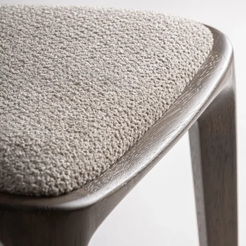 Chaise Vira vert et hévéa marron lot de 2 Vical Home — vue 6