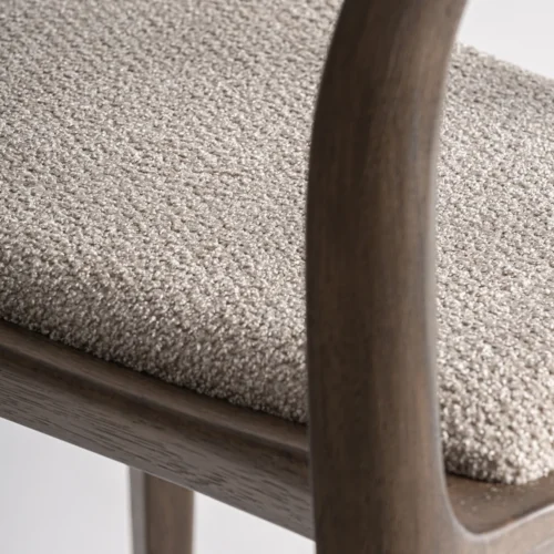 Chaise Vira vert et hévéa marron lot de 2 Vical Home — vue 7
