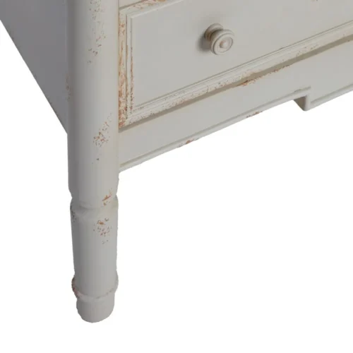 Commode bicolore naturel et crème Ixia 80 cm — vue 3