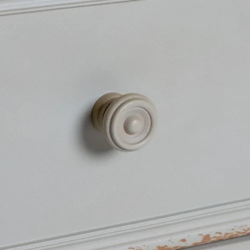 Commode bicolore naturel et crème Ixia 80 cm — vue 4