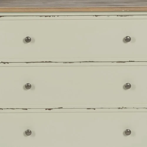 Commode bois beige Ixia 90 cm — vue 6
