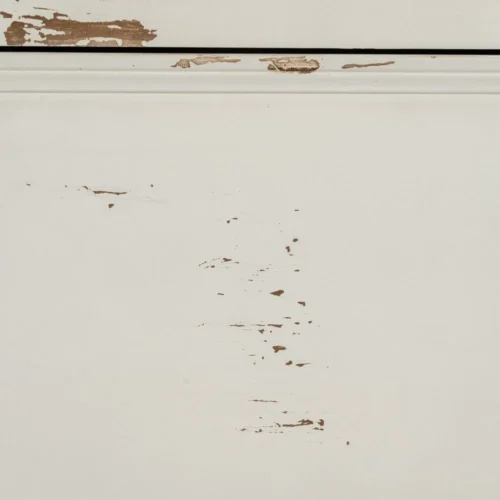Commode bois blanc rosé Ixia 105 cm — vue 10
