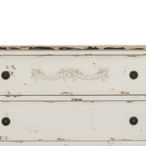 Commode bois blanc rosé Ixia 105 cm — vue 7