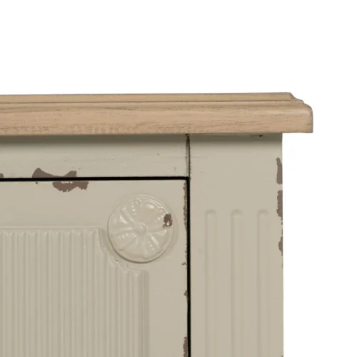 Commode bois crème Ixia 80 cm — vue 6