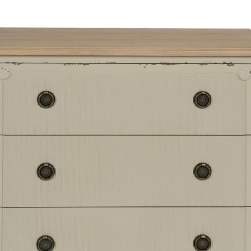 Commode bois crème Ixia 80 cm — vue 7