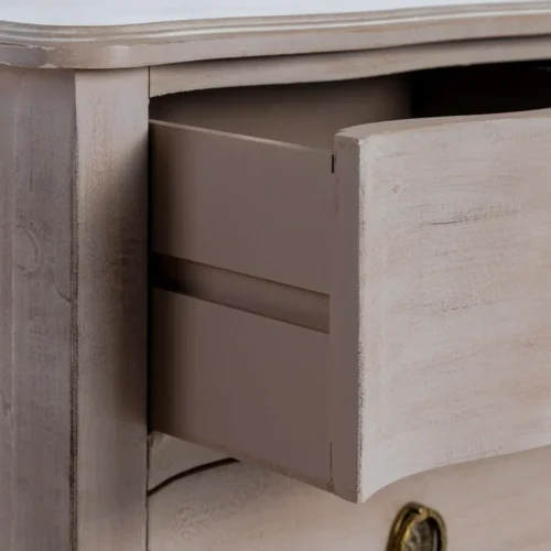 Commode bois marron clair Ixia 93 cm — vue 4