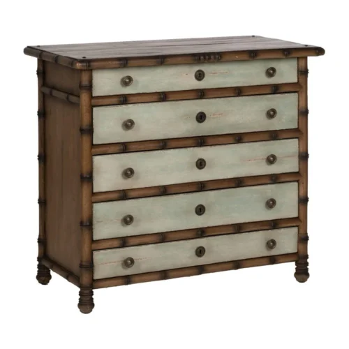 Commode bois massif Ixia 95 cm — vue 3