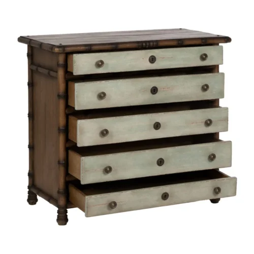 Commode bois massif Ixia 95 cm — vue 4