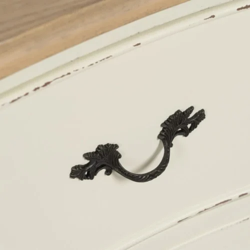 Commode bois naturel et crème Ixia 100 cm — vue 9